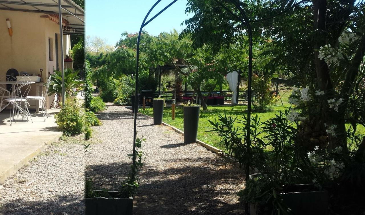 Aux Roses De L'Etang Hotel Capestang Ngoại thất bức ảnh